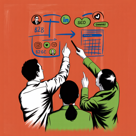 presença digital em redes sociais - Construindo uma Estratégia de Presença Digital Eficaz para B2B e B2C