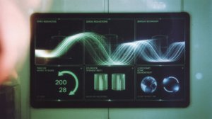 Digital dashboard showing zero CPL waste in paid traffic, Blend Europe